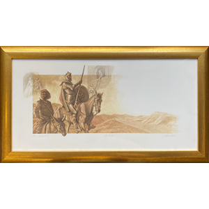 Iassen Ghiuselev Framed Giclee Print Don Quijote